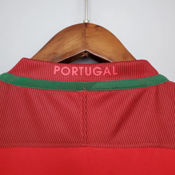 2018 Portugal Home Retro Jersey - Image 5