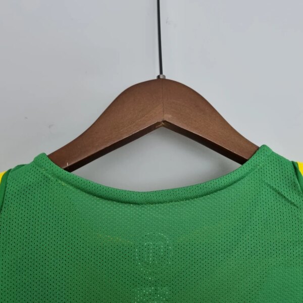 04-06 Brazil Home Retro Jersey - Image 3