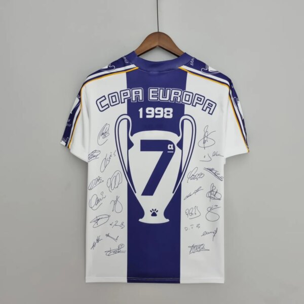 97-98 Real Madrid Champions League 7 Champions Commemorative Edition - Image 4