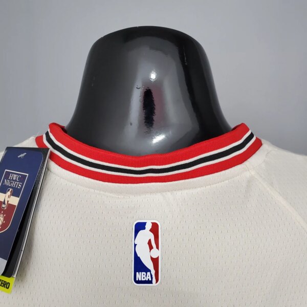 McCOLLUM#3 Portland Trail Blazers Beige NBA Jersey S-XXL - Image 3
