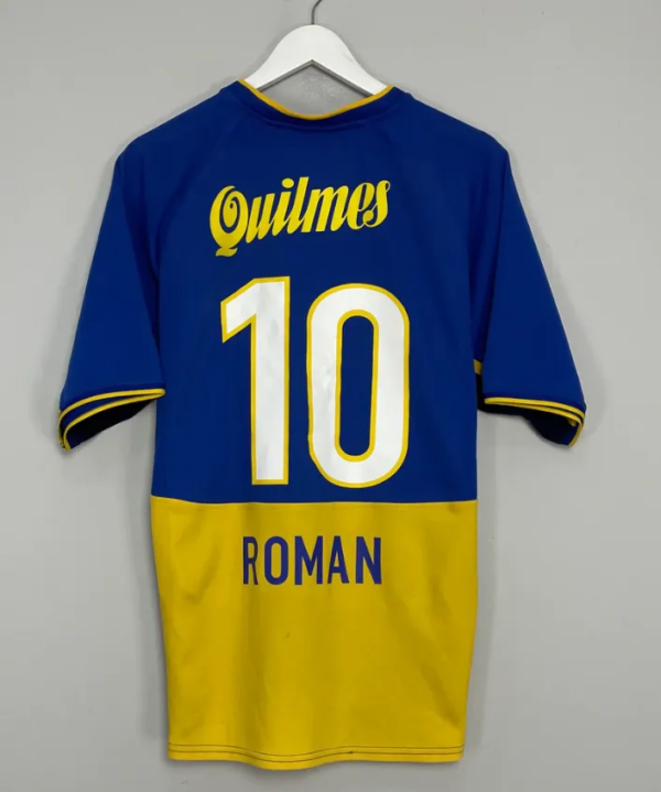 2001 Boca Juniors Home Retro Jersey - Image 2