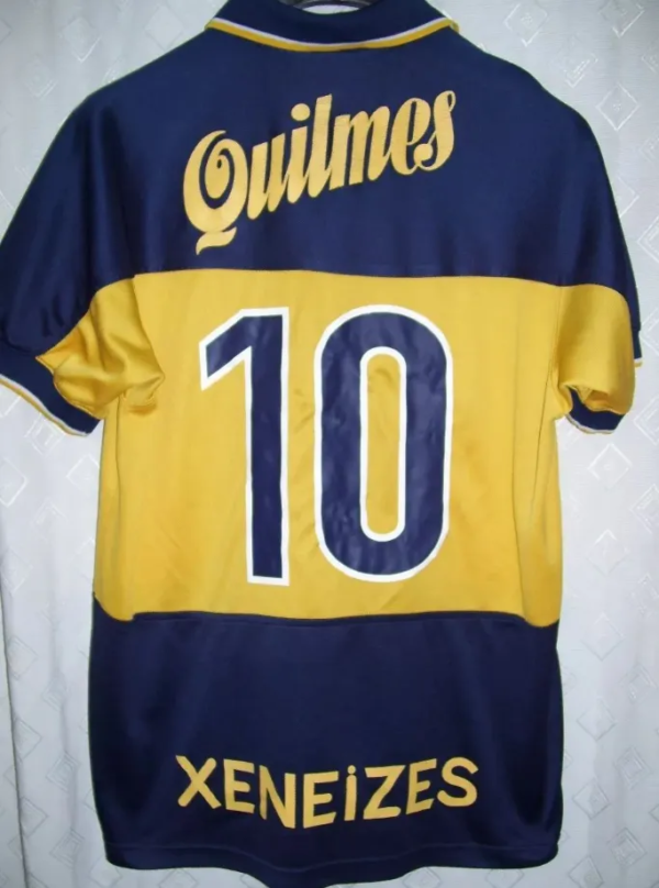 1999 Boca Juniors Home Retro Jersey - Image 4