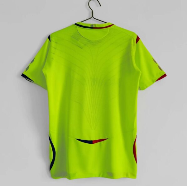 08-09 Lyonnais Green Retro Jersey - Image 2