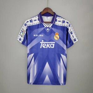 96-97 Real Madrid Away Retro Jersey