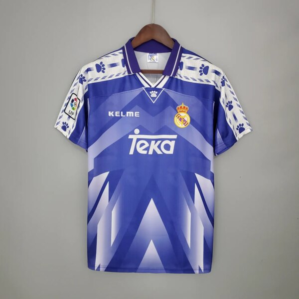 96-97 Real Madrid Away Retro Jersey
