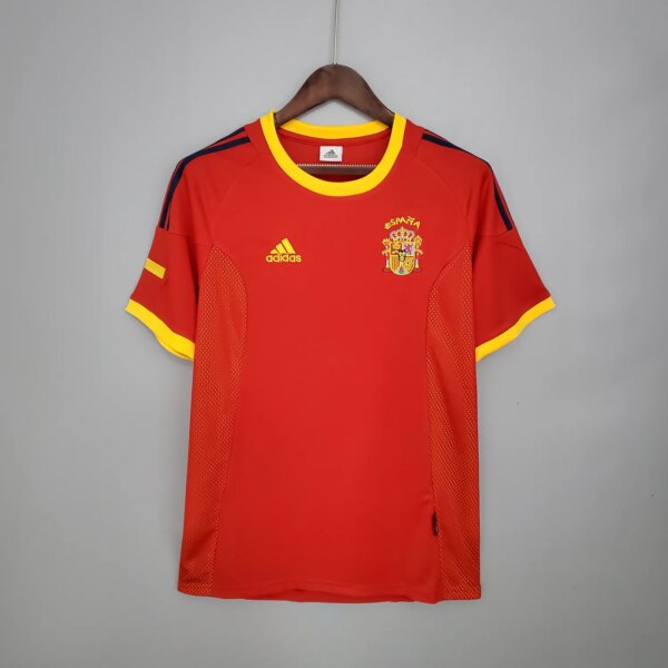 2002 Spain Home Retro Jersey