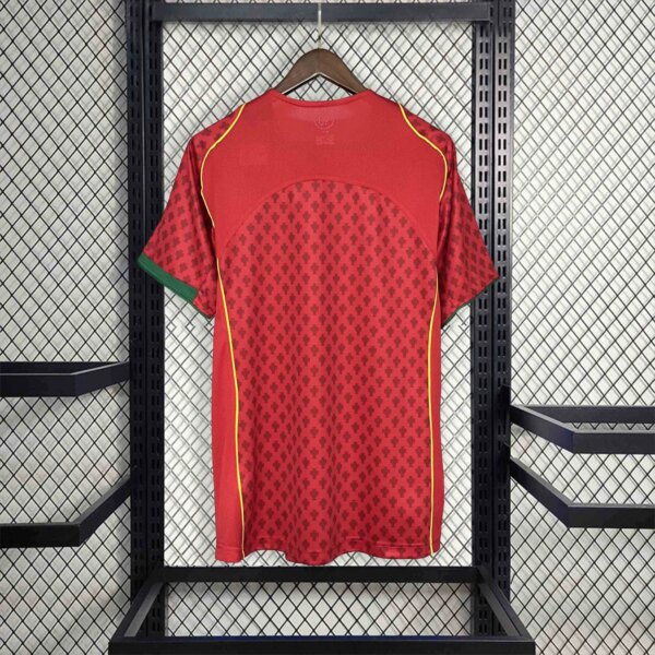 2004 Portugal Home Retro Jersey - Image 3