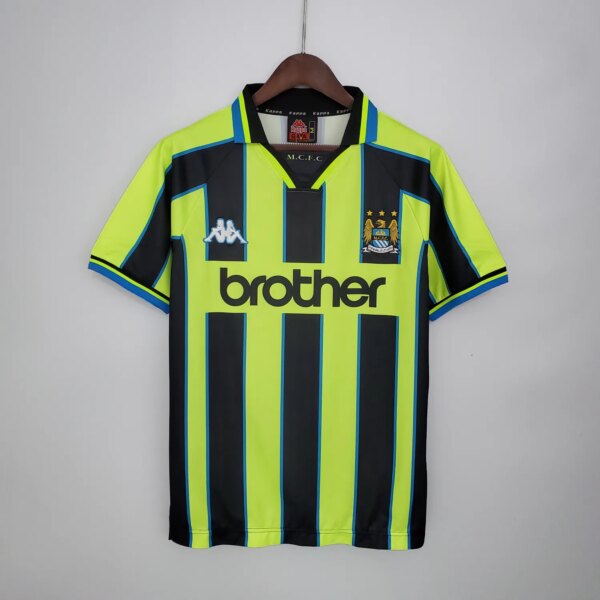 98-99 Manchester City Away Retro Jersey