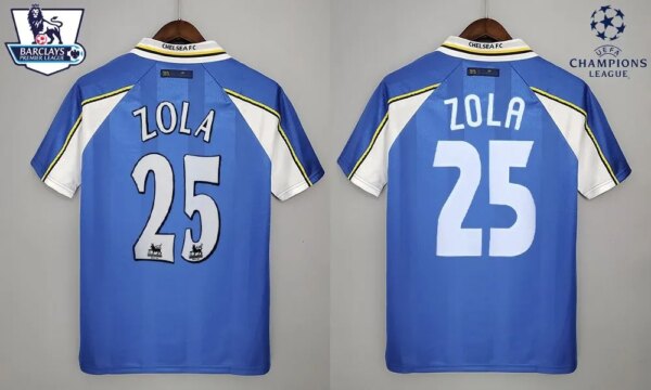 97-99 Chelsea Home Retro Jersey - Image 3
