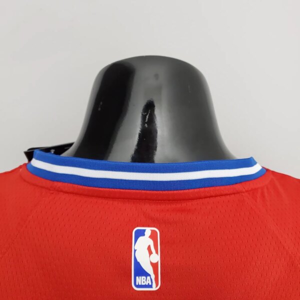 76ers Harden #1 V-Neck Red - Image 4