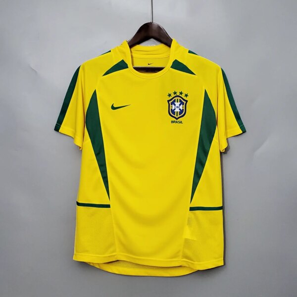 2002 Brazil Home Retro Jersey