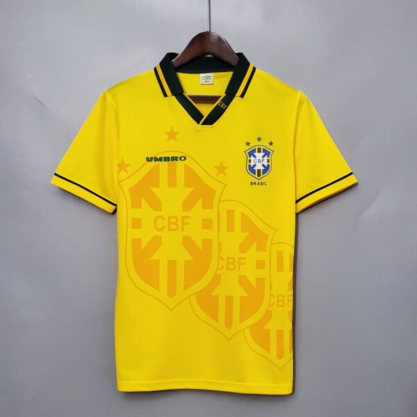 93-94 Brazil Home Retro Jersey