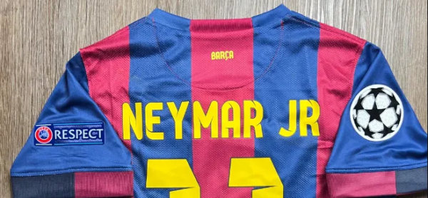 14-15 Barcelona Home Retro Jersey - Image 5