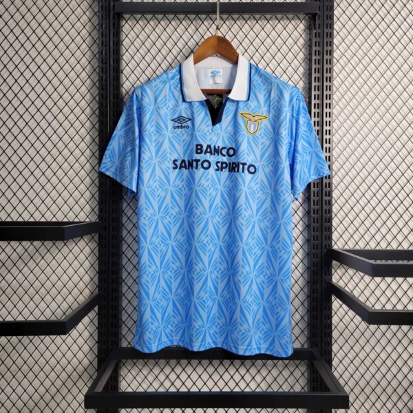 1991 Lazio Home Retro Jersey