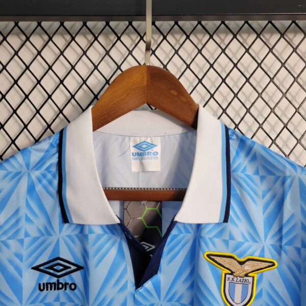 1991 Lazio Home Retro Jersey - Image 2