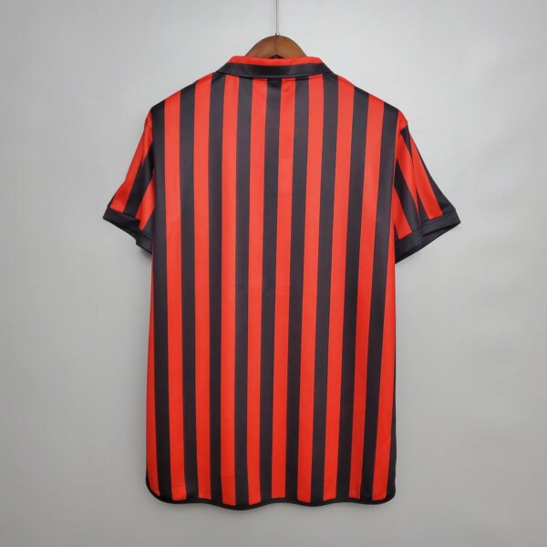 99-00 AC Milan Centenary Home Retro Jersey - Image 2