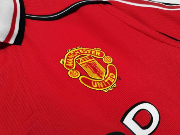 98-99 Manchester United Home Retro Jersey - Image 2