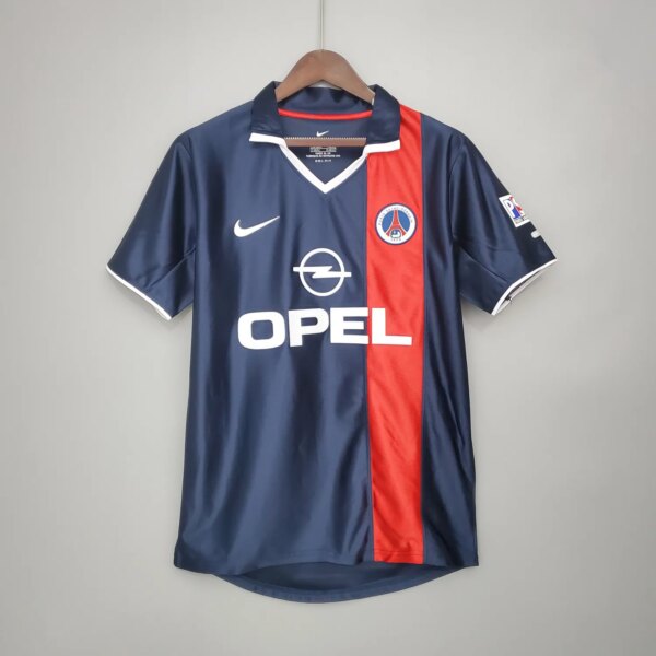 01-02 PSG Home Blue Retro Jersey