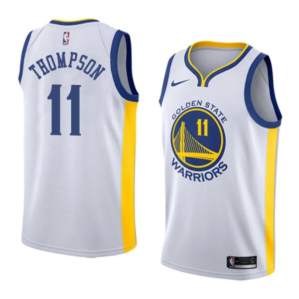 Golden State White Hot Pressed Jersey - Image 4