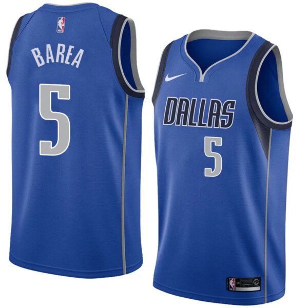 Dallas Mavericks Blue Hot Pressed Jersey - Image 2
