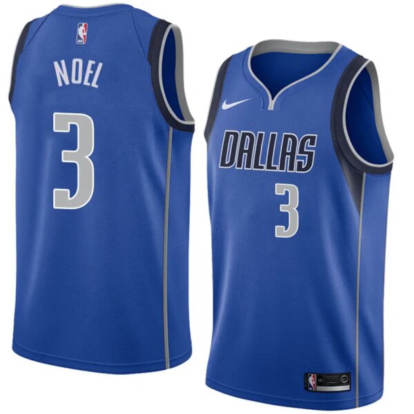 Dallas Mavericks Blue Hot Pressed Jersey - Image 5