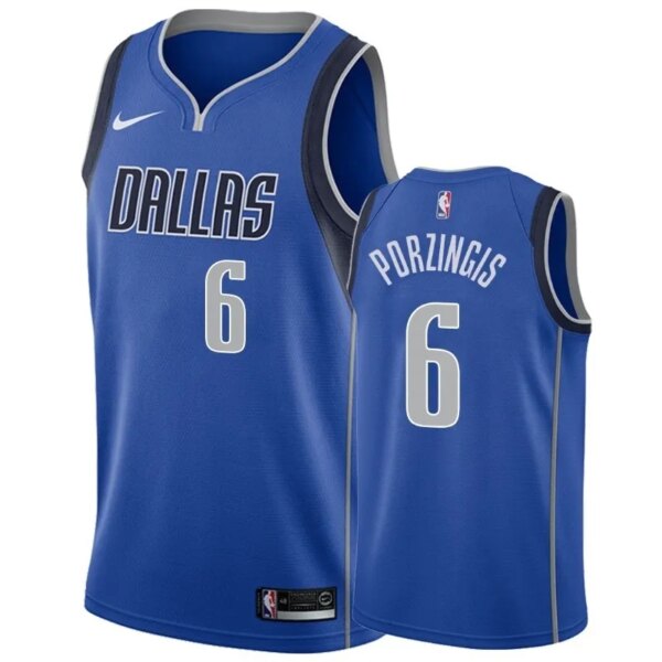 Dallas Mavericks Blue Hot Pressed Jersey - Image 7