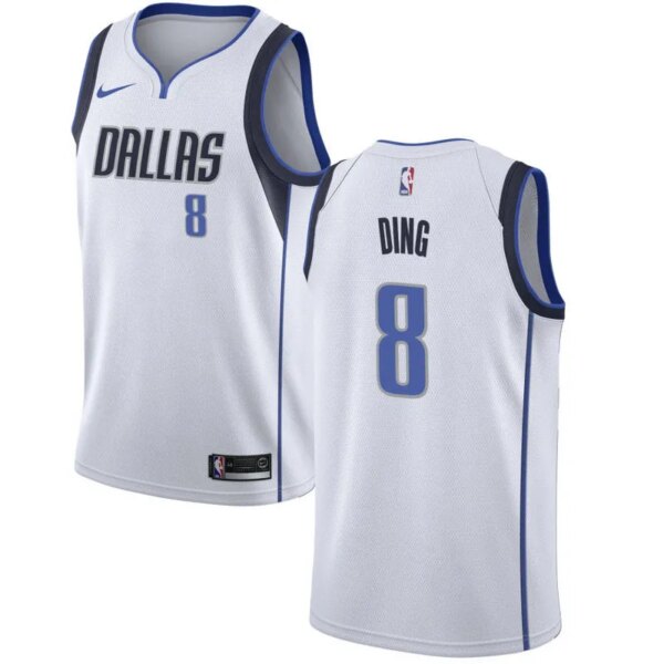 Dallas Mavericks White Jersey - Image 5