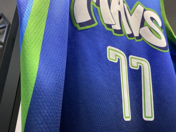 Dallas Mavericks Gradient Blue  Jersey - Image 2