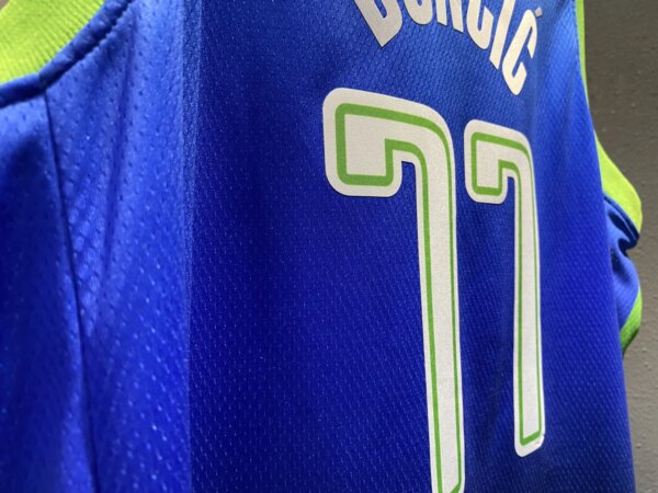 Dallas Mavericks Gradient Blue  Jersey - Image 5