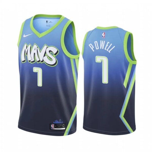 Dallas Mavericks Gradient Blue  Jersey - Image 7