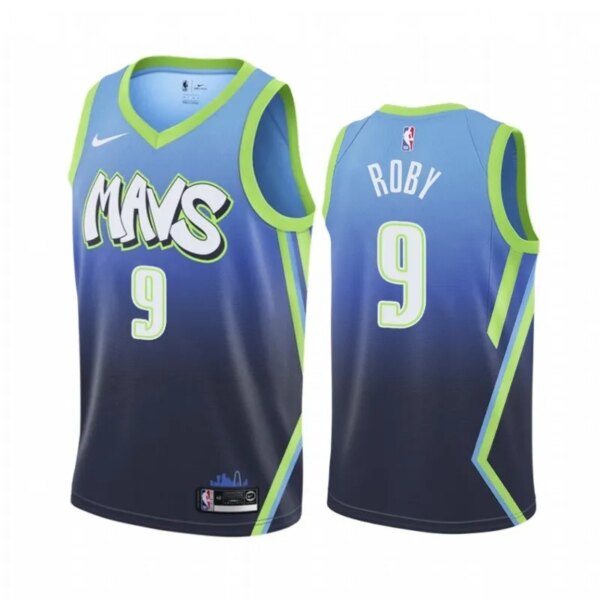 Dallas Mavericks Gradient Blue  Jersey - Image 11