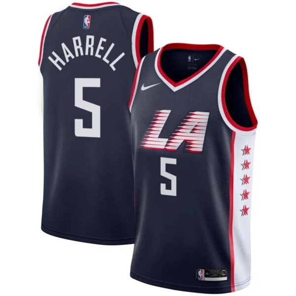 L.A. Clippers  Dark Blue Jersey - Image 2