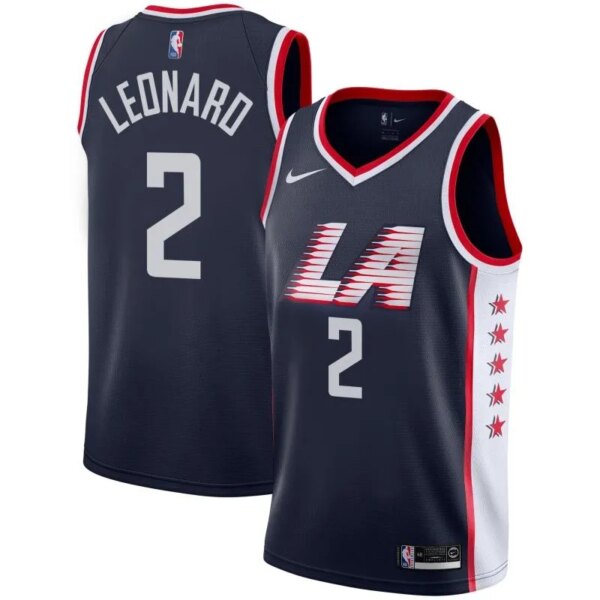 L.A. Clippers  Dark Blue Jersey - Image 4