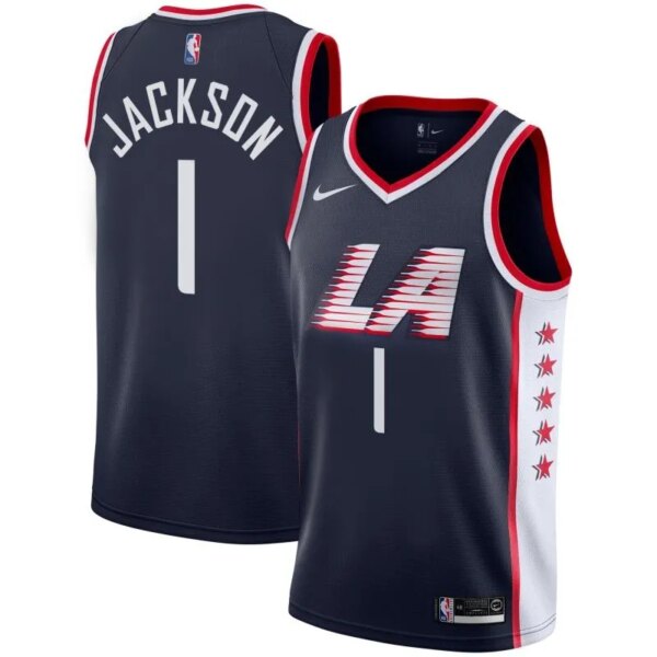 L.A. Clippers  Dark Blue Jersey - Image 5