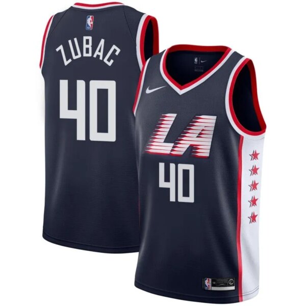L.A. Clippers  Dark Blue Jersey - Image 9