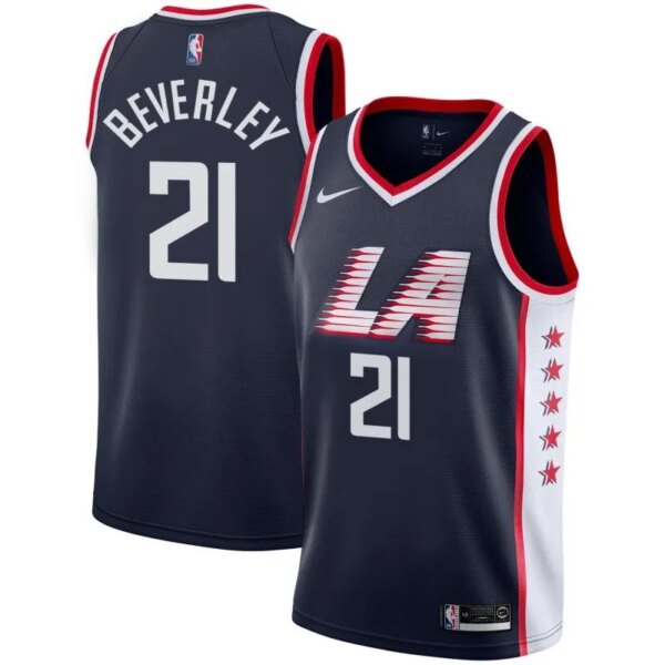 L.A. Clippers  Dark Blue Jersey - Image 12