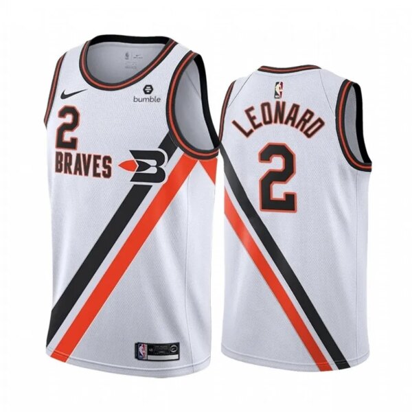 L.A. Clippers  Retro White Jersey - Image 6