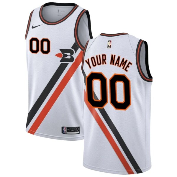 L.A. Clippers  Retro White Jersey - Image 12