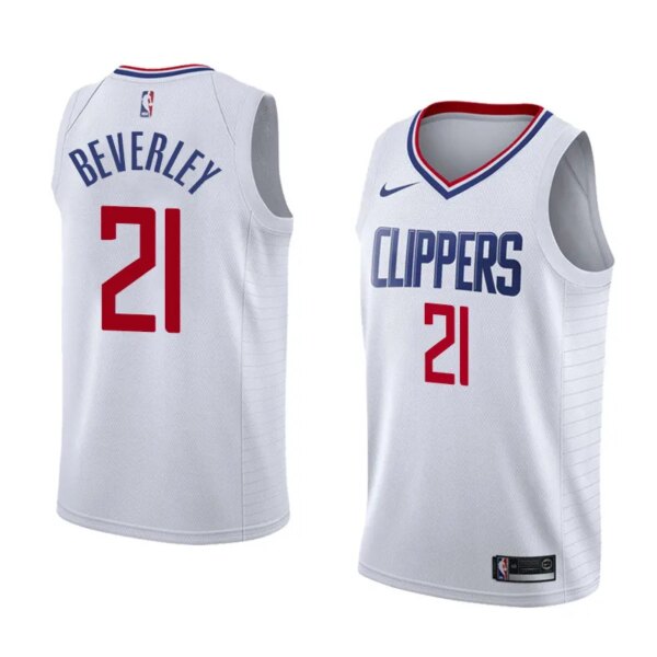L.A. Clippers  White Jersey - Image 2