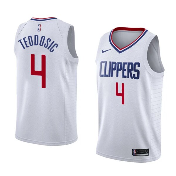 L.A. Clippers  White Jersey - Image 7