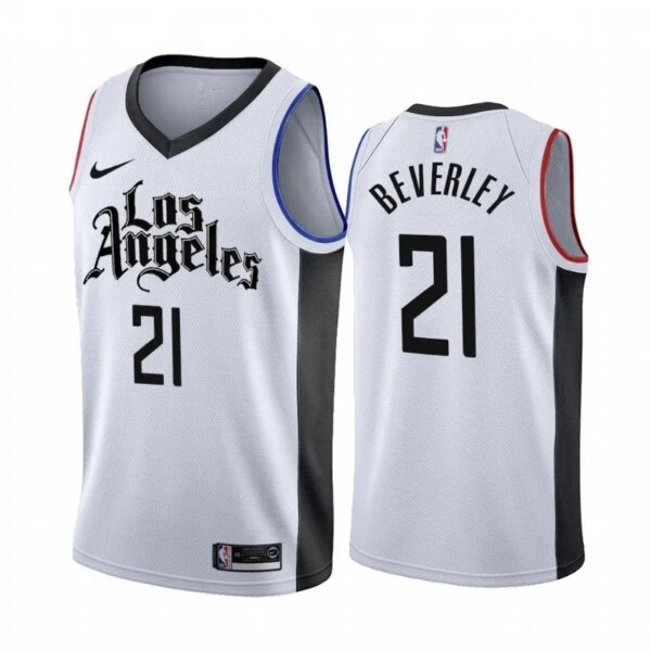 L.A. Clippers 19-20 White Jersey - Image 8
