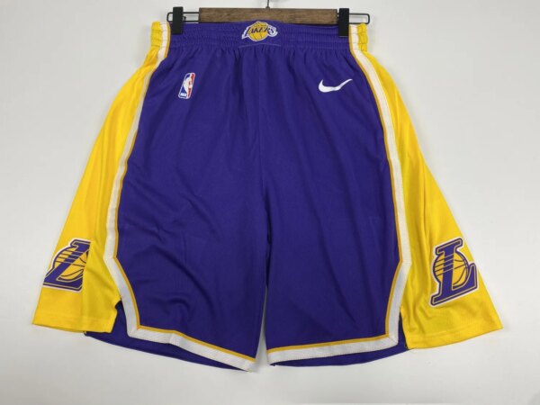 Lakers Violet V-Neck Hot Pressed Jersey - Image 12