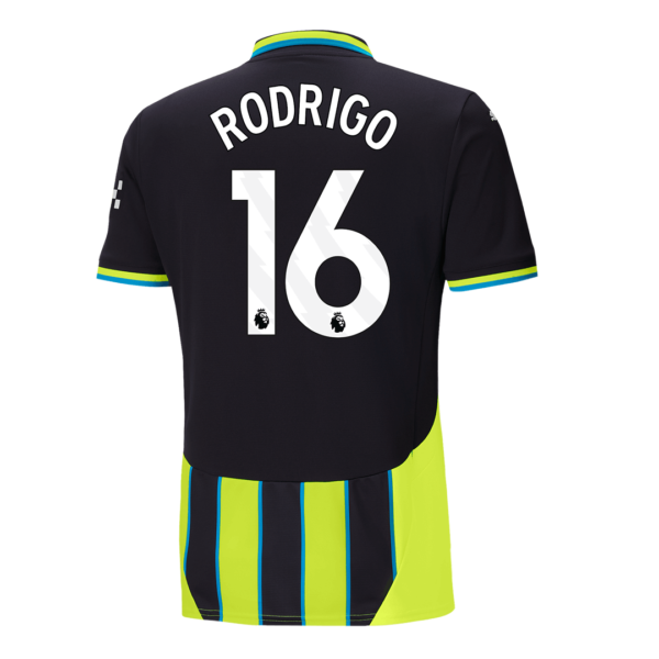 Manchester City RODRIGO #16 Away  Jersey 2024/25 - Image 3