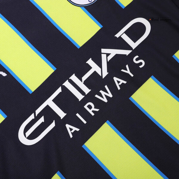 Manchester City RODRIGO #16 Away  Jersey 2024/25 - Image 9