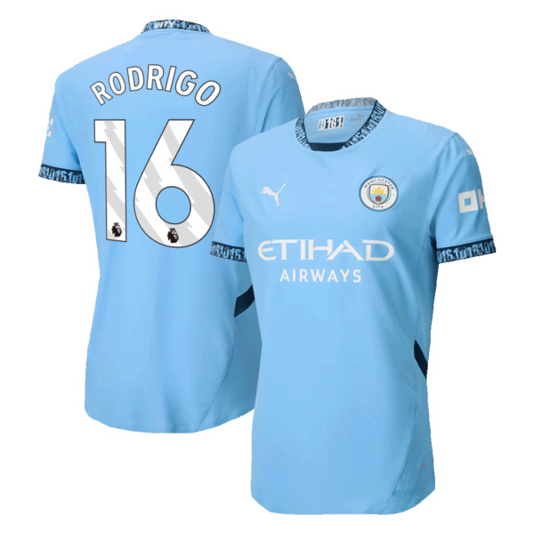 Manchester City RODRIGO #16 Home Jersey  2024/25