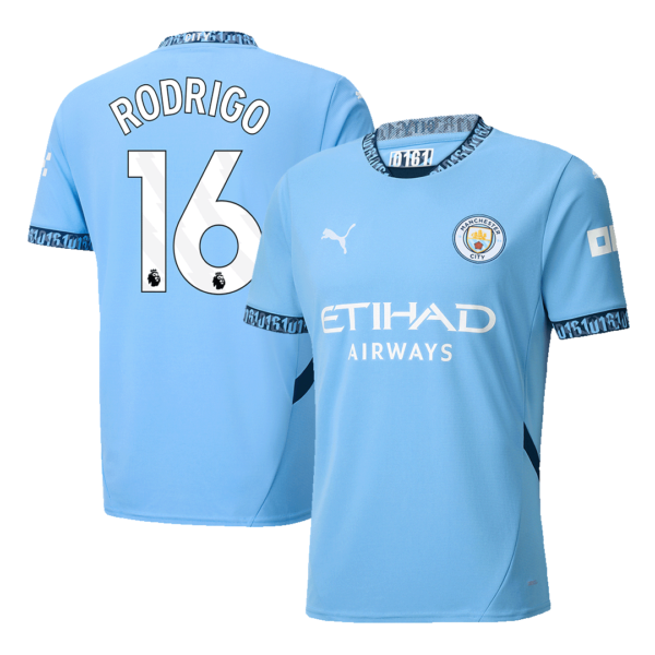 Manchester City RODRIGO #16 Home Jersey 2024/25