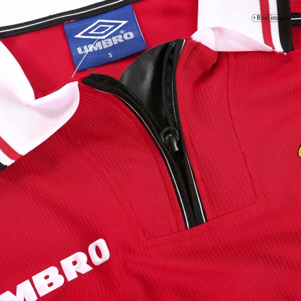 Manchester United Home Jersey Retro 1998/99 - Long Sleeve - Image 8