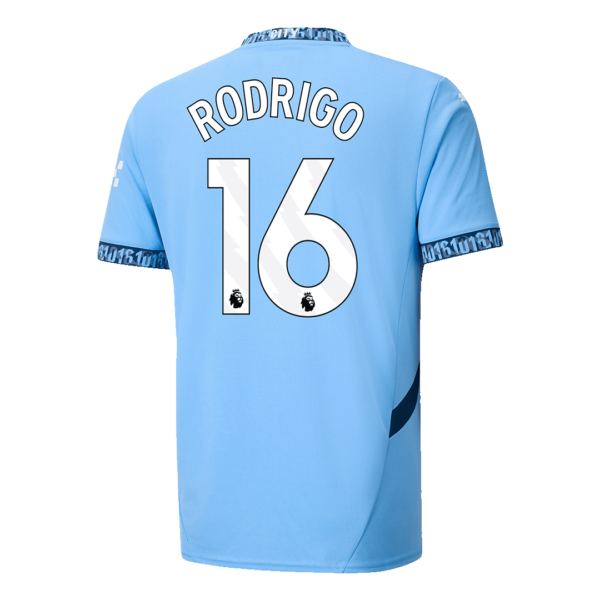 Manchester City RODRIGO #16 Home Jersey 2024/25 - Image 3