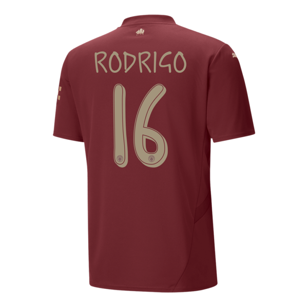 Manchester City RODRIGO #16 Third Away  Jersey 2024/25 - UCL Edition - Image 3