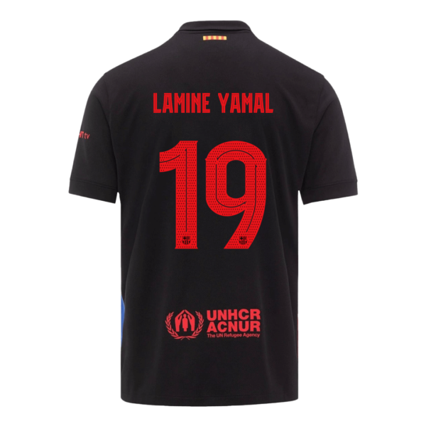 Barcelona LAMINE YAMAL #19 Away  Jersey 2024/25 - UCL Edition - Image 3